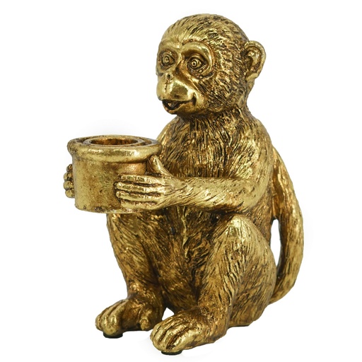 [SE2821] MONKEY CANDLE HOLDER