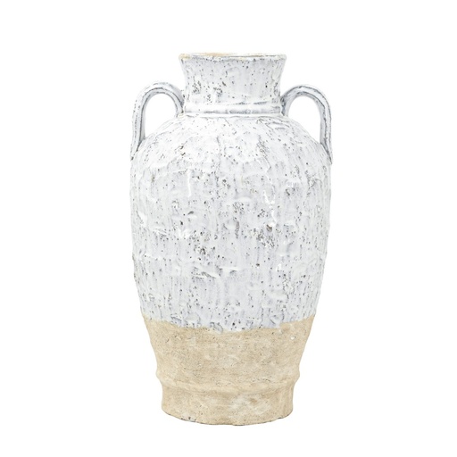 [SE2874] TWO HANDLED FLOWER VASE