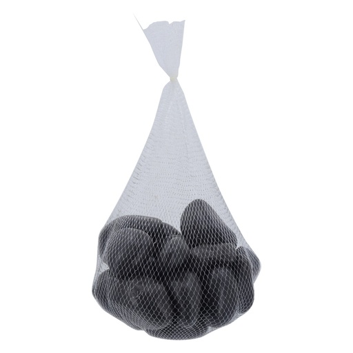 [SE2893] 1.2-2INCH BLACK PEBBLE POLISHED,5LBS