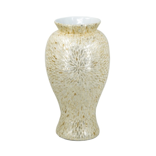 [SE2938] CAPIZ VASE - GOLD