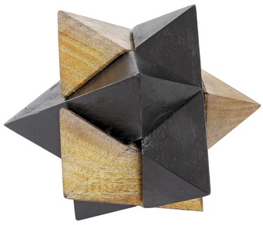 [TK1223] WOOD PUZZLE GAME NATURAL/BLK