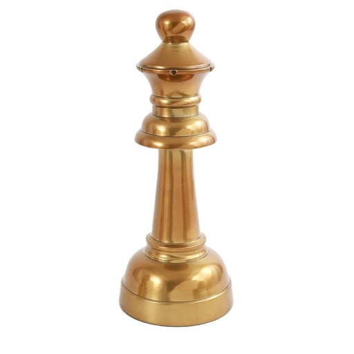 [TK1289] ALUMINIUM / BRASS QUEEN