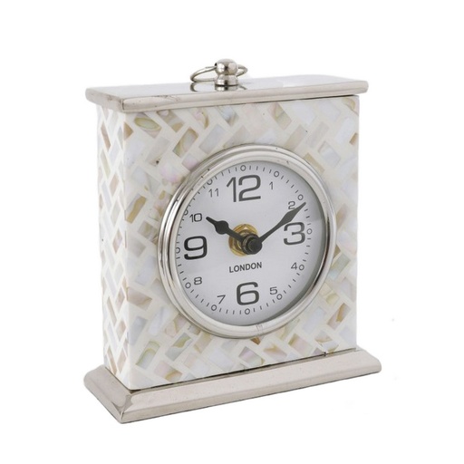 [TK1298] ALUMINIUM SHELL CLOCK