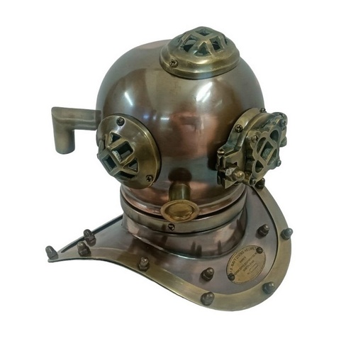 [TK1319] ALUMINIUM COPPER DIVING HELMET