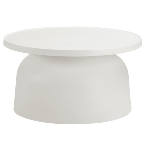 [UR6004] OUTDOOR COFFEE TABLE - WHITE