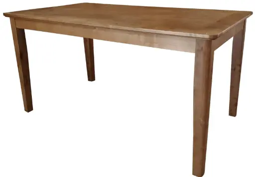 [BR3020] COLUMBIA BIRCH BAR HEIGHT DINING TABLE - ANTIQUE BROWN BIRCH