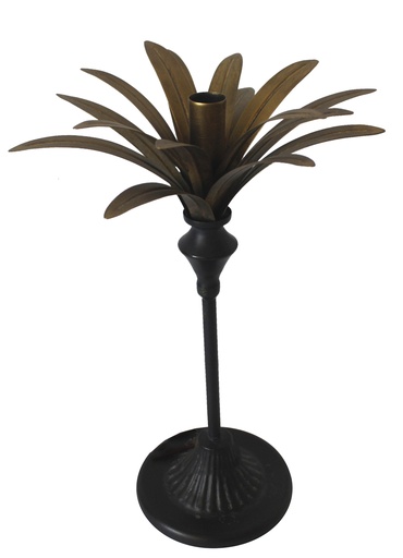 [GF1246] PALM CANDLE HOLDER