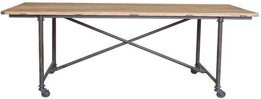 [CF8056] INDUSTRIAL DINNING TABLE